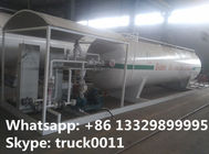 LPG Skid Plant  for Camp Cylinder,Kitchen Cylinder,Industrail Cylinder; skid lpg plant for double scales and nozzles