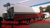 37m3 bulk feed tank mounted on cargo truck for sale, best price CLW poultry animal feed tank mounted on cargo truck