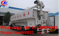 China brand foton 10tons-15tons bulk feed discharge truck for sales, livestock farm-oriented animal feed delivery truck