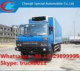 dongfeng brand LHD/RHD 10-12ton refrigerated truck for sale, best price freezer van truck for fresh fruits and vegetable