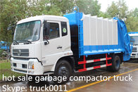 dongfeng tianjin 10cbm-12cbm garbage compactor truck for sale,best price dongfeng 4*2 LHD refuse garbage truck for sale