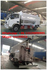 factory sale dongfeng RHD 120hp 5tons-7tons hydraulic discharging feed truck, hydraulic farm-oriented animal feed truck