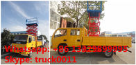 CLW brand LHD high-altitude platform operation trucks, dongfeng 6m-12m scissor -type aerial platform truck for sale