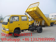 small 4x4 dongfeng LHD dump truck 1 cbm to 5 cbm tipper truck for sale, hot  sale all wheels drive dongfeng dump tipper