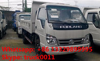 factory sale best price Forland brand 4*4 RHD dump truck, hot sale forland RHD/LHD mini dump tipper truck for sale