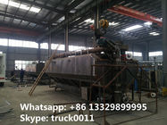 factory sale hydraulic discharging 20m3 farm-oriented animal feed container,CLW brand 20m3 bulk feed tank for sale