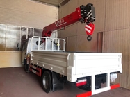 good price and high quality dongfeng CAPTAIN RHD 3.2T 4T telescopic boom mounted on cargo truck for sale