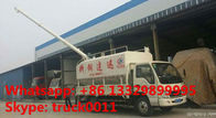 KAIMA Brand gasoline 5tons electronic poultry feed truck for sale, CLW brand 8m3 animal feed tank mounted on truck