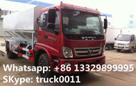 Foton brand LHD 4*2 livestock and poultry feed truck for sale, factory direct sale FOTON farm-oriented feed delivy truck