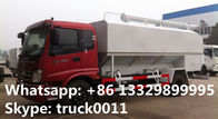 Foton brand LHD 4*2 livestock and poultry feed truck for sale, factory direct sale FOTON farm-oriented feed delivy truck