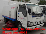 CLW5060TSLQ4 JAPAN brand ISUZU 4*2 LHD road sweeper truck for sale, best price ISUZU 120hp Euro 4 street sweeping truck