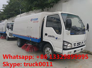 CLW5060TSLQ4 JAPAN brand ISUZU 4*2 LHD road sweeper truck for sale, best price ISUZU 120hp Euro 4 street sweeping truck