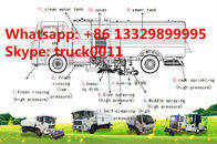 hot sale best price iSUZU Brand 4*2 190hp diese street sweeper cleaning truck, best price isuzu road sweeping and washer