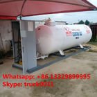 2021s best seller 10tons lpg gas storage tank with filling machine for gas cylinders, 10T skid lpg gas filling plant