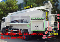 dongfeng 12m3 livestock and farm-oriented feed transported truck for sale, wholesale best price bulk feed truck