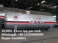 25,000L ASME standard propane gas storage tank for sale, factory sale best price ASME stamped 25m3 lpg gas storage tank