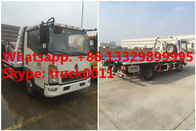 China wrecker vehicle plarform road wrecker 4ton Sino wrecker truck, car towing service truck vehicle recovery wrecker