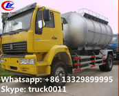 HOT SALE! SINO TRUK HOWO brand 4*4 10m3 sewage suction trucks, factory sale best price HOWO 10m3 sludge tank truck