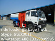 factory direct sale best price DONGFENG 140 SIDE LOADER GARBAGE TRUCK (10CBM), 2020s new good price garbage truck