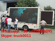hot sale new FORLAND 4*2 Mobile LED screen advertising vehicle, forland 50KW diesel mobile LED digital billboard truck