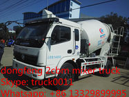 factory sale best price Dongfeng duolika 4*2 LHD 5cbm concrete mixer truck, 2017S newdongfeng cement mixer truck