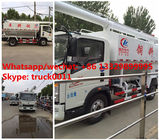 Factory sale SINO TRUK HOWO LHD 12m3 farm-oriented animal feed truck, best price HOWO livestock and bulk feed vehicle
