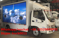China new best price mobile digital LED billboard advertising truck for sale, hot sale new P4/P5/P6 Outdoor LED vehicle