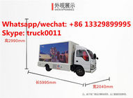 Japan ISUZU brand 98hp diesel P6/P8 mobile LED billboard advertising truck for sale, hot sale ISUZU LED screen vehicle