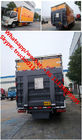 JAC 4*2 LHD 5tons domestic gas canister transported van truck for sale, best price JAC inflammable gas transport vehicle