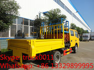 hot sale best price DONGFENG aerial platform truck with bucket truck, scissor hydraulic aerial working platform truck
