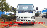 Factory sale best price ISUZU 600P 120hp diesel 5,000Liters cistern truck, 2020s new ISUZU brand 4*2 LHD 5m3 water tank