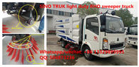factory sale best price RHD road sweeping vehicle manufacturer in China,good price CLW brand 4*2 RHD street sweeper