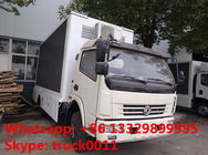 HOT SALE! dongfeng 120hp diesel P6/P8 LED digital billboard truck, DONGFENG 4*2 RHD outdoor LED screen advertising truck