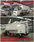 customized 11m3 hydraulic chicken feed pellet transported truck for Philippines, bottom price dongfeng 11m3 feed truck