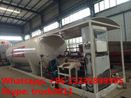 Bottom price 50m3 skid lpg gas refilling station for cars and taxi, factory sale mobile skid lpg tank with lpg dispenser