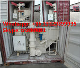 8m3 electronic discharging animal feed tank export to Saudi Arabia,wholesale bottom price poultry feed  tank container
