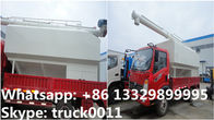 factory selling 12m3 animal feed tank mounted on cargo truck, HOT SALE! 5-6tons bulk poultry feed tank mounted on truck
