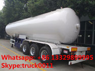 2020s New design 59.5cubic meters bulk lpg gas semitrailer for sale, factory sale bottom price 59.5m3 lpg tank trailer