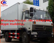 High quality and competitive price dongfeng 10tons 170hp diesel cold room truck for sale, refrigerator van truck