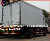 High quality and competitive price dongfeng 10tons 170hp diesel cold room truck for sale, refrigerator van truck