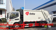 JAC brand 4*2 5m3 garbage compactor truck, HOT SALE! high quality and cheaper price JAC 4tons compacted garbage truck