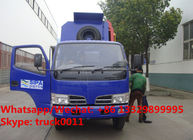 customized CLW 4*2 LHD side garbage bin lifter truck for sale, HOT SALE! lowest price CLW brand side loader garbge truck