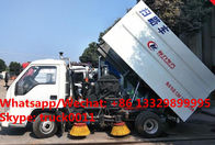 Factory sale high quality good price forand 4*2 LHD street sweeper truck, HOT SALE! lowest price forland road sweeper