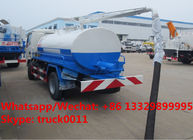 Factory customized JAC brand 4*2 LHD 4m3 fecal suction truck for sale, HOT SALE! China cesspoolage tank truck