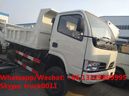 Factory customized cheapest price CLW brand 4*4 RHD diesel dump tipper truck for sale, CLW dump pickup vehicle