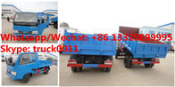 High quality and competitive price CLW brand 4*2 RHD diesel 3tons mini dump truck for sale, tipper vehicle for sale