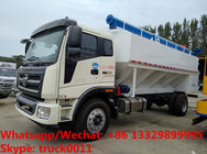 cheapest price FOTON LHD 160hp LOVOL diesel 20m3-22m3 bulk feed pellet truck for sale, poultyr feed transported truck