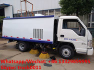 HOT SALE! customized good price Forland 4*2 RHD 108hp smaller diesel road sweeper truck, street sweeping vehicle
