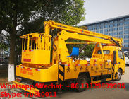 factory sale 2020s 14m-16m fold arm type High altitude working platform Aerial truck crane truck with working bucket