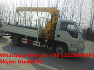 High quality and best price FORLAND 4*2 LHD/RHD 2-3.2ton small truck with crane for sale,HOT SALE telescopic crane truck